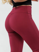 Miss Independent Butt Lift Flare Leggings with Tummy Control