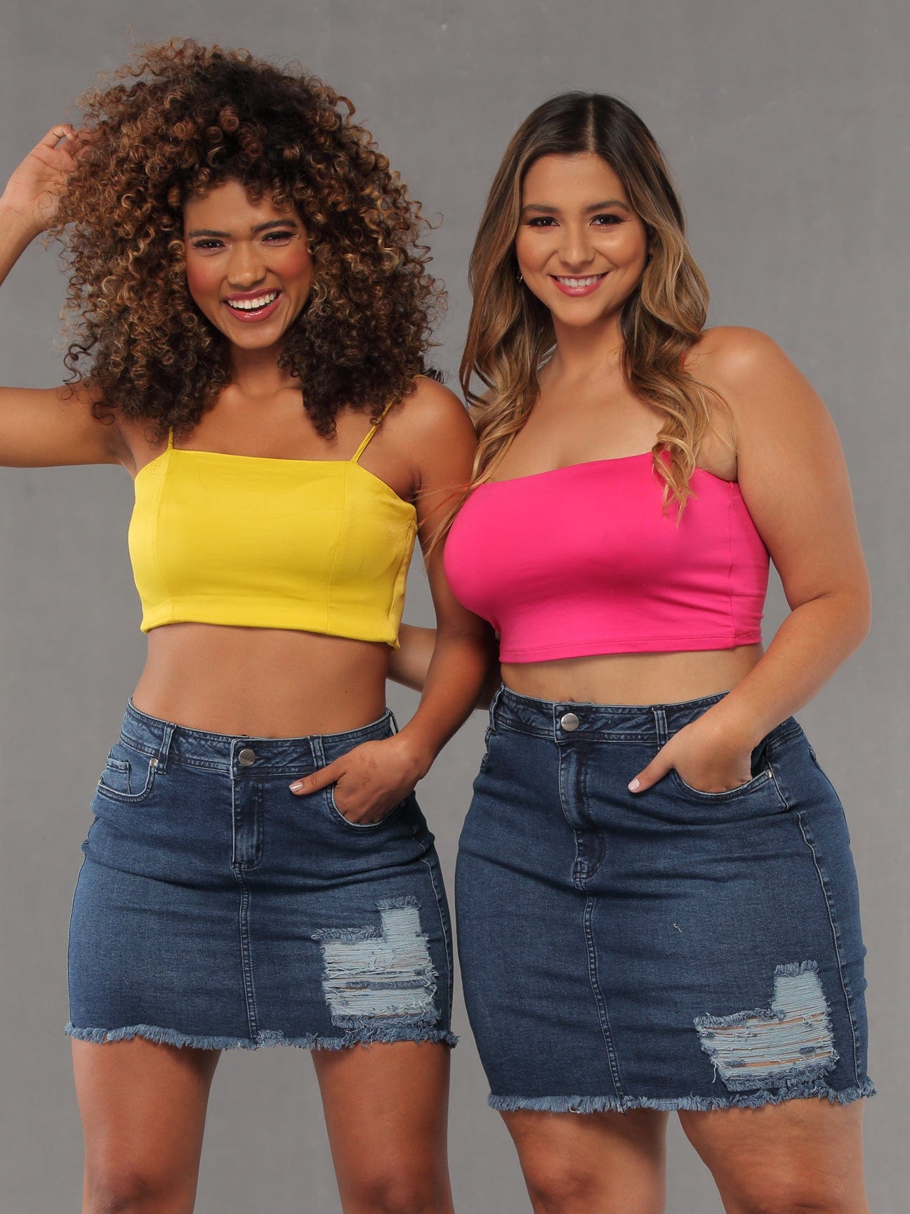 Isabella Butt Lift Jean Skirt 14185