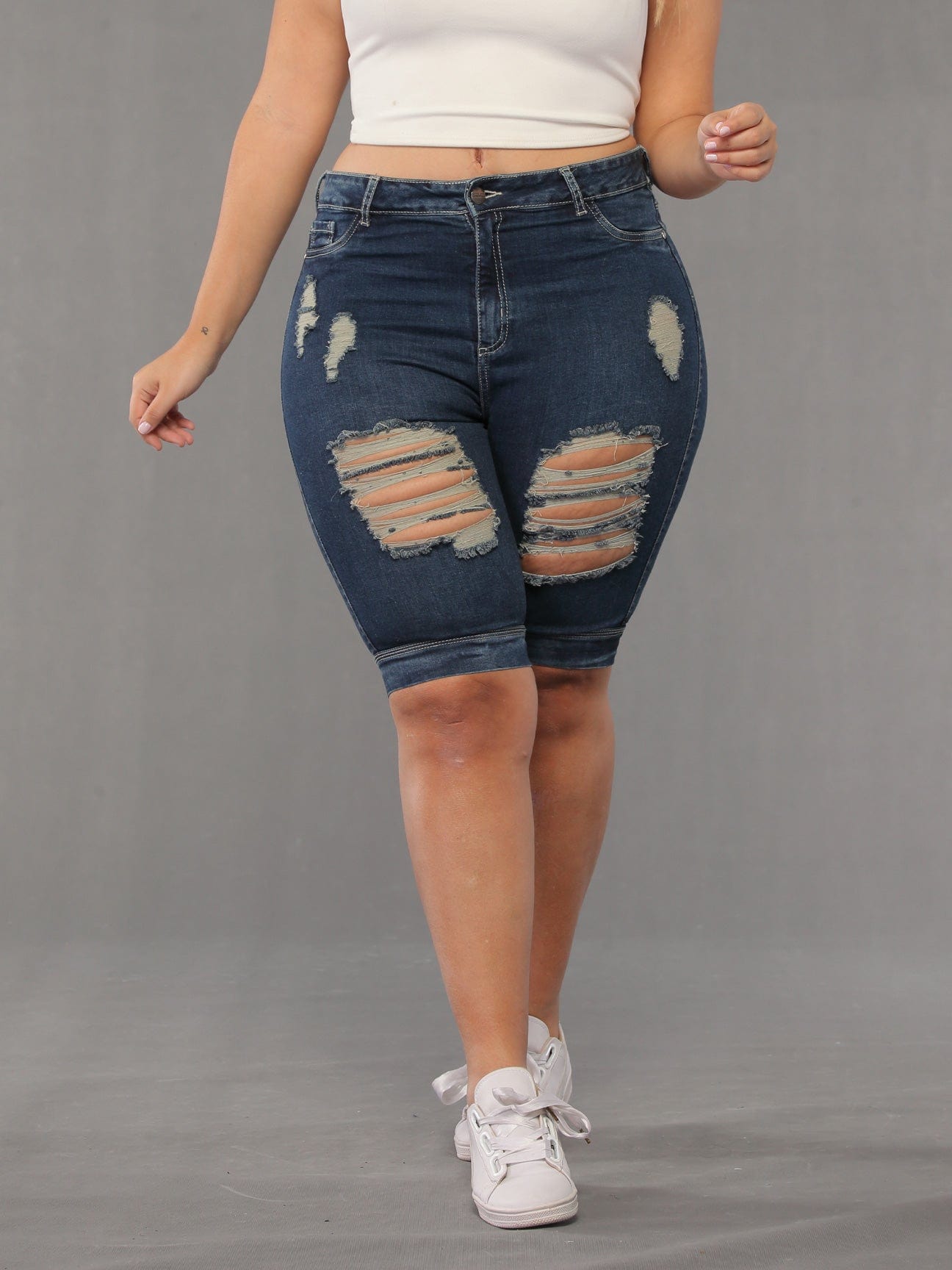 International Butt Lift Jean Capri 14191