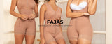 up close colombian fajas thre women standing and sitting