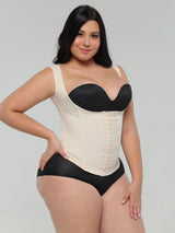 Ultra-Sculpt Waist Trainer Vest with Hooks & Thick Straps CB175