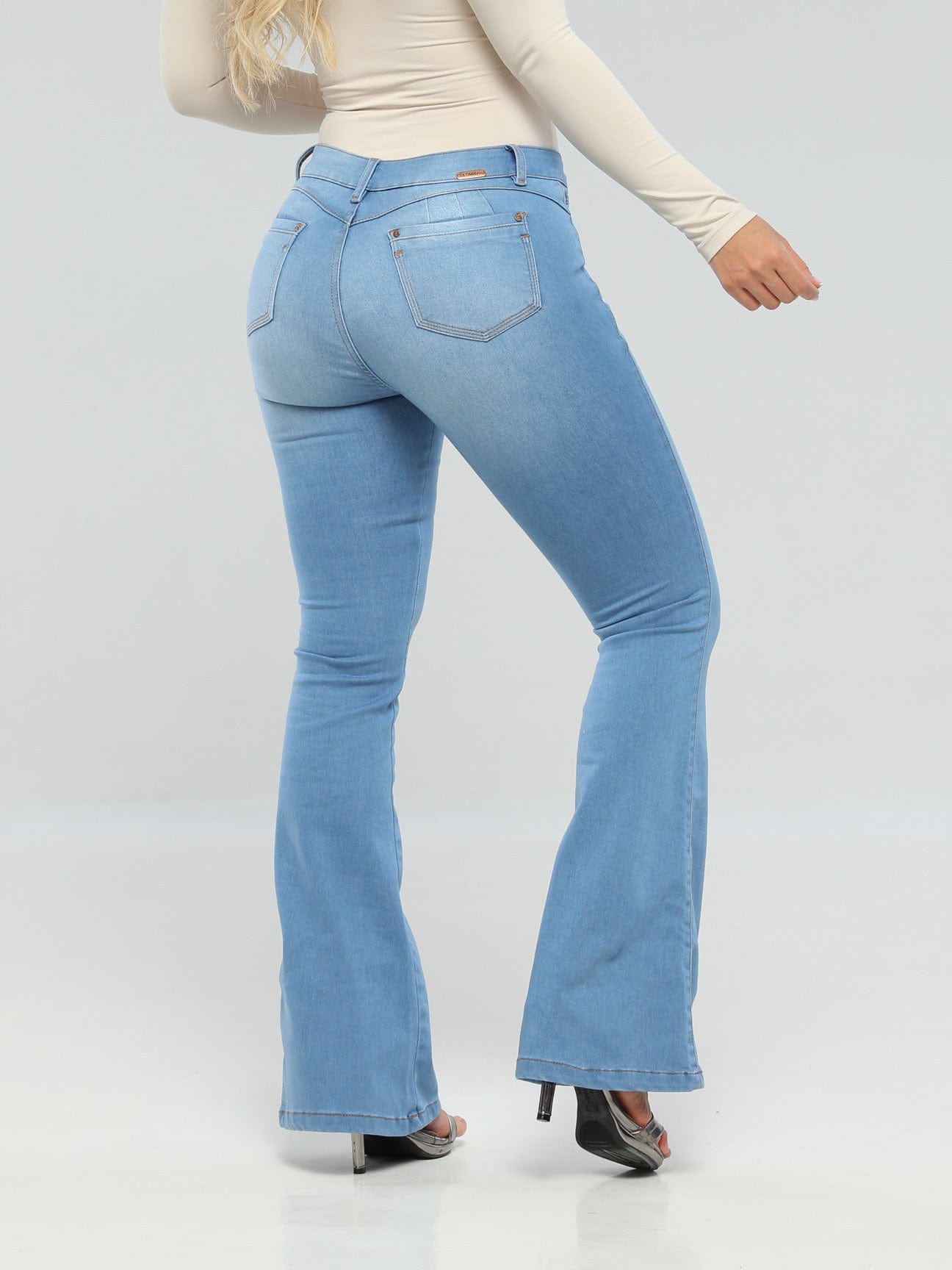 JEANS COLOMBIANOS SC8683 Authentic Colombian Push Up Jeans, Jean Levanta  Cola