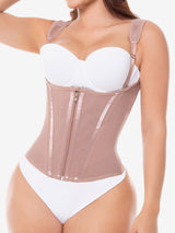 Ultra-Sculpt Waist Trainer Vest with Zipper & Hooks CH007RA