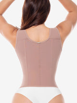 Ultra-Sculpt Waist Trainer Vest with Zipper & Hooks CH007RA
