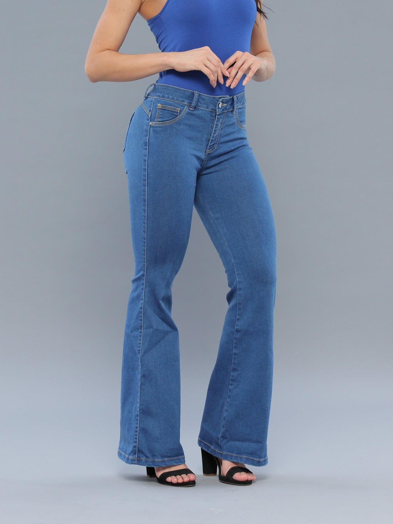 Lavender Butt Lift Jeans CB5003