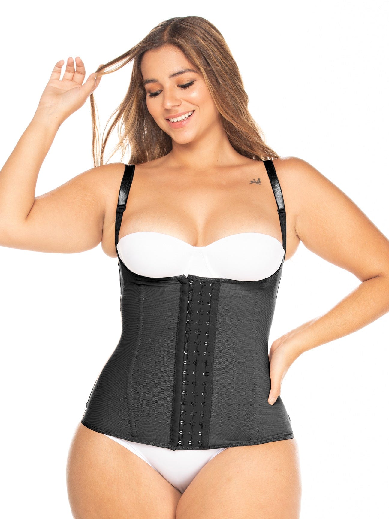 Ultra-Sculpt Waist Trainer Vest with Hooks NS173