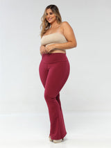 Leggings acampanados de levantamiento de glúteos empoderados con control de barriga 1288
