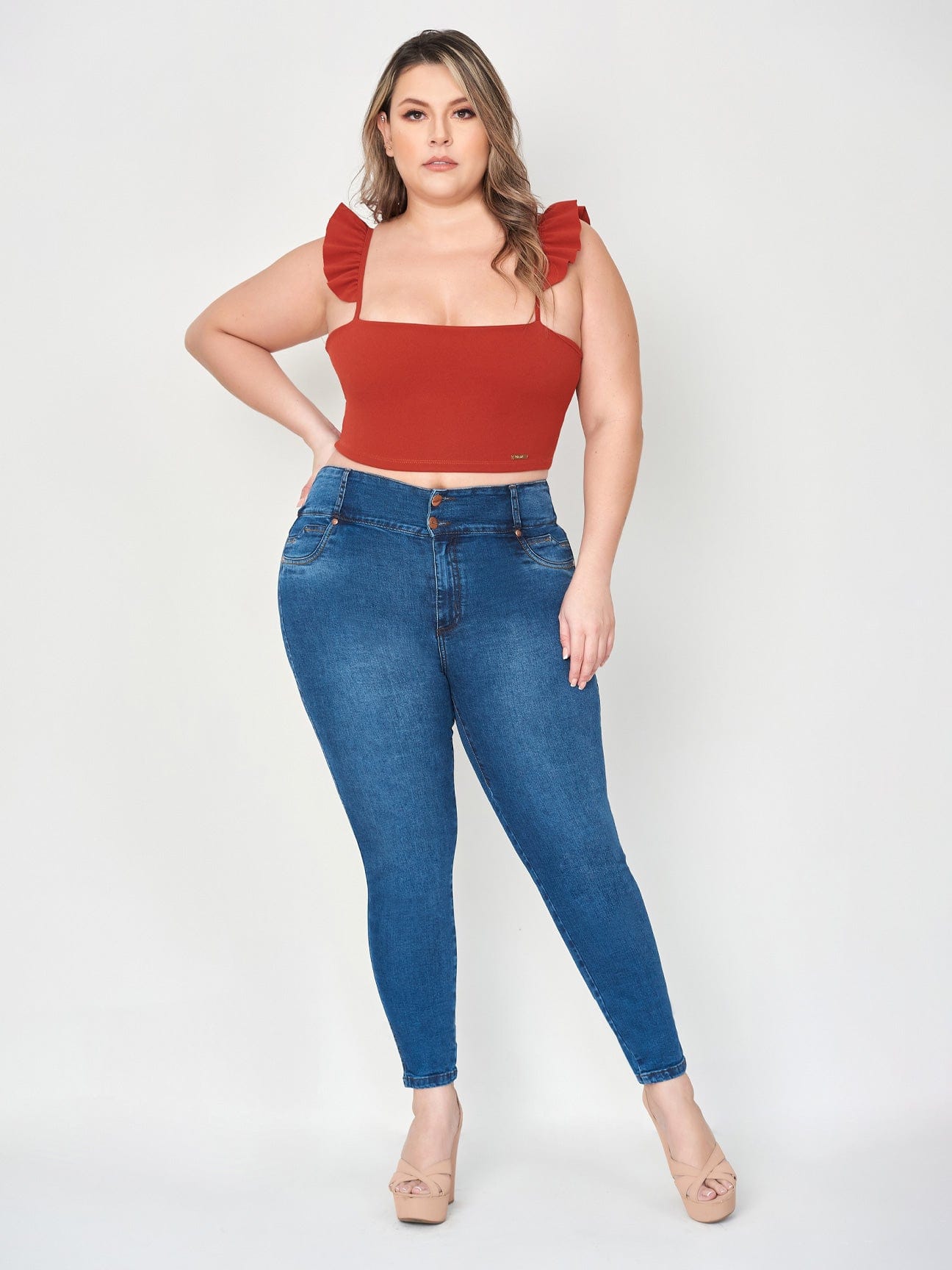 Rockstar Butt Lift Skinny Jeans 13342