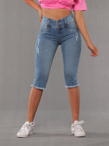 Elaine Butt Lift Jean Capri 14189