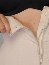 Strapless Waist Cincher Corset zipper functionality
